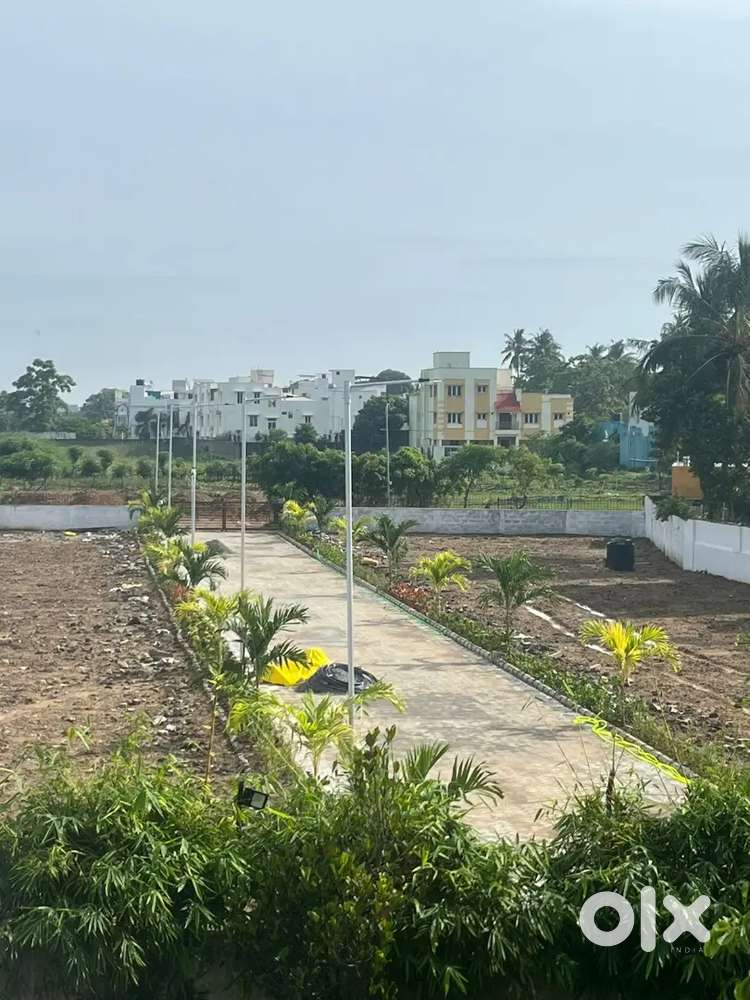 New villa plot for sale@ECR