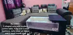 L shaped sofa &centre table, 5seater sofa & centre table, Shoe Cabinet