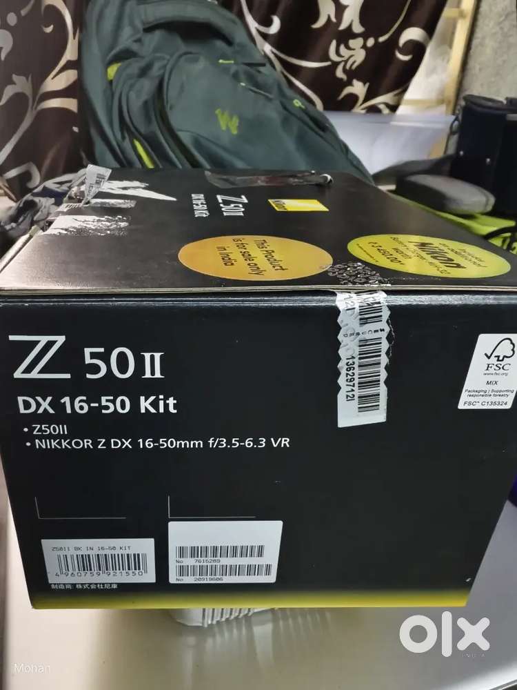 Brand new NIKON Z50 mark2 in warranty