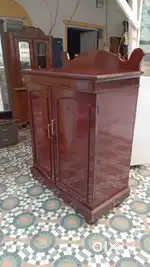 Burma teak wooden almirah