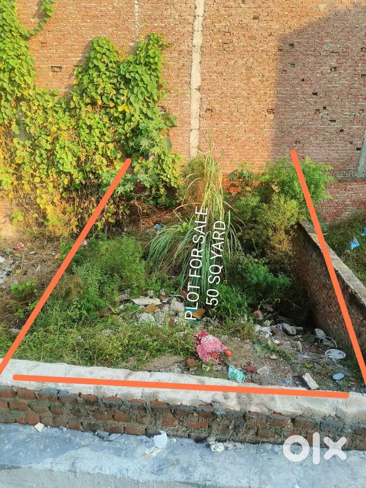 Plot for sale 50 Sq yard