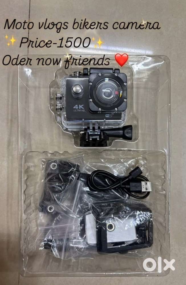 Moto vlog bikers camera