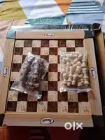 Wooden chess board
