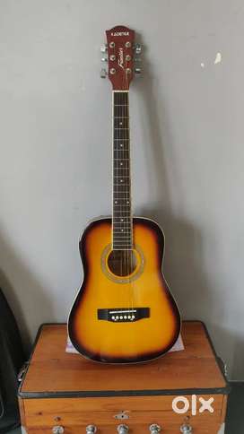 Wooden acoustic Guitar