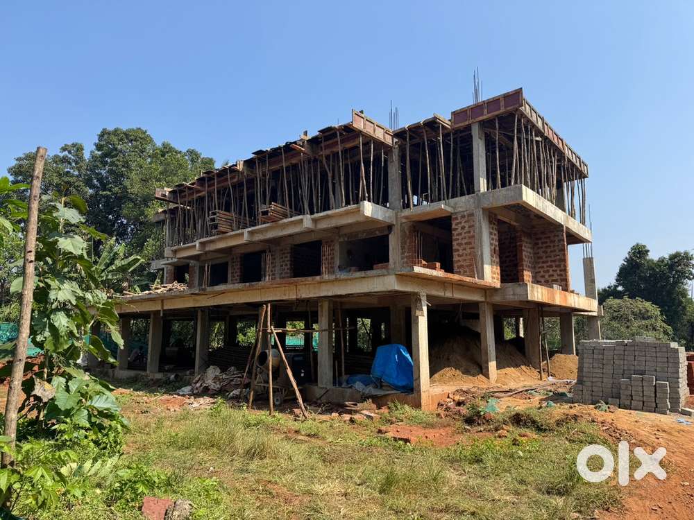 Shops and 2 BHK for sale in Sanguem town near sanguem bus stand