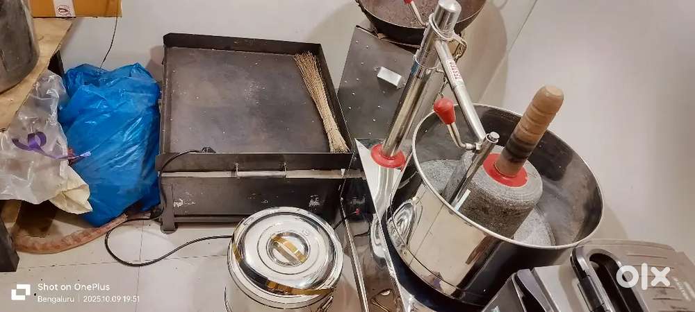 , Dosa tawa, 5 set table&chairs,2 set standing table