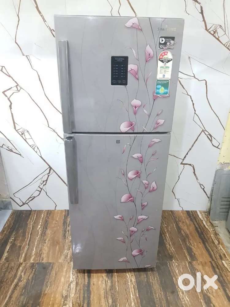 Samsung digital inverter 253ltrs latest flower model double door fridg