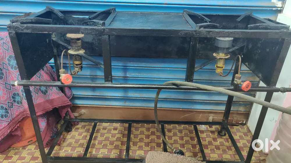 Double Burner Gas Stove