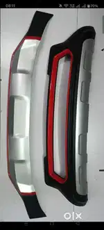 Kia seltos front and rear diffuser abs plastic imported