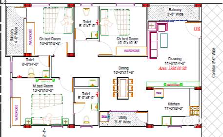 3bhk Near to KR Puram, Rammurthy nagar, Hormavu, Outer ring road