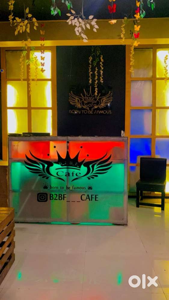 Lease or sale rooftop cafe and restro setup