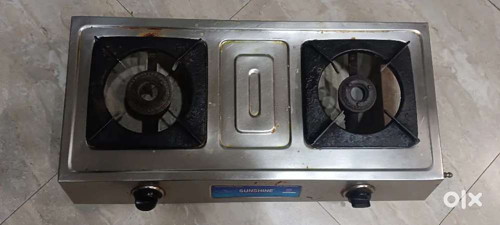 2 burner gas stove