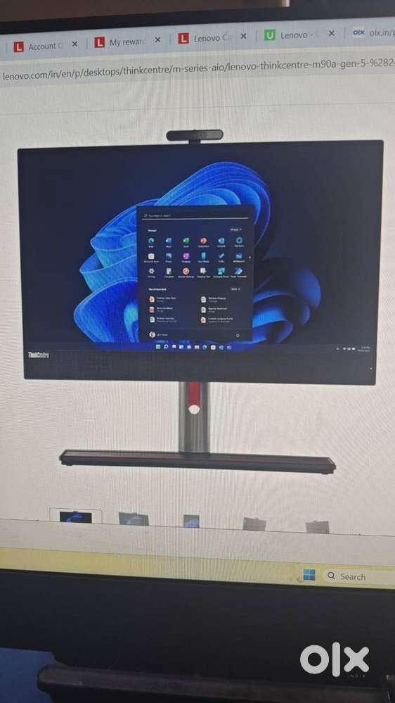 Like New - Lenovo Thinkcentre Business ALL in One TOUCHSCREEN PC