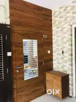 1/6 BHK flat in modular furniture and all work solution
