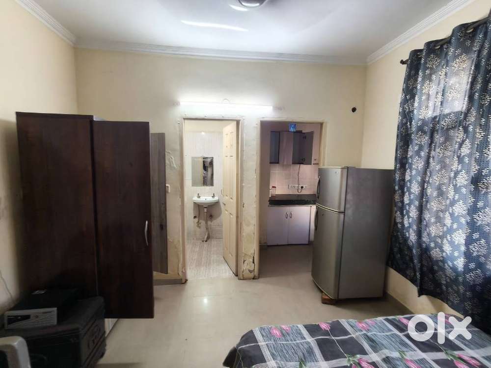 Studio furnished gated society near dmart peermuchala