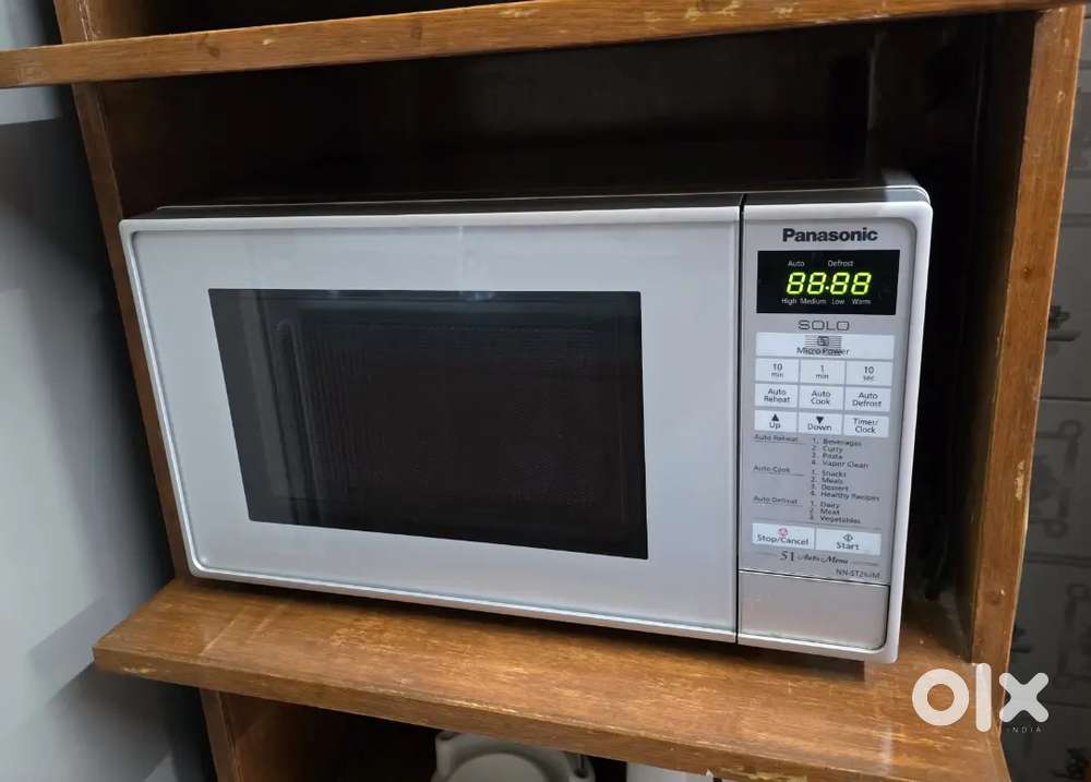 Panasonic Microwave 20L Solo 51 Auto cook Menus