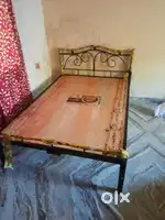 Brand New metal nd wooden double Bed high quality strong sturdy