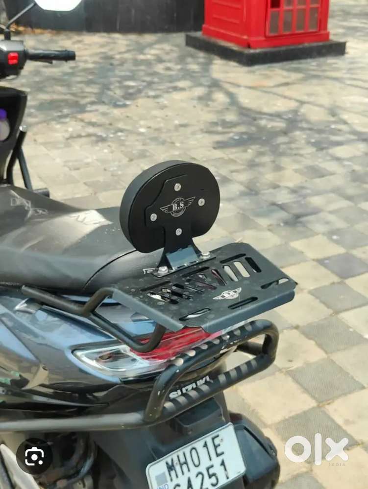 Burgman crash guard toprack