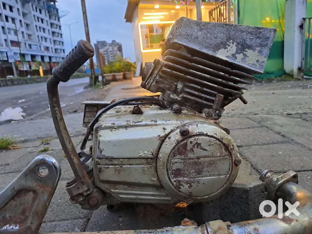 Yamaha RX100 Engine, Carburetor, and Silencer - For the True Restorer