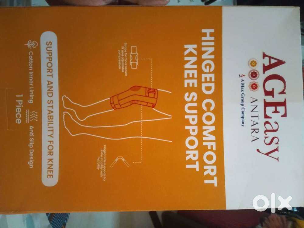 Hinged comfort knee brace