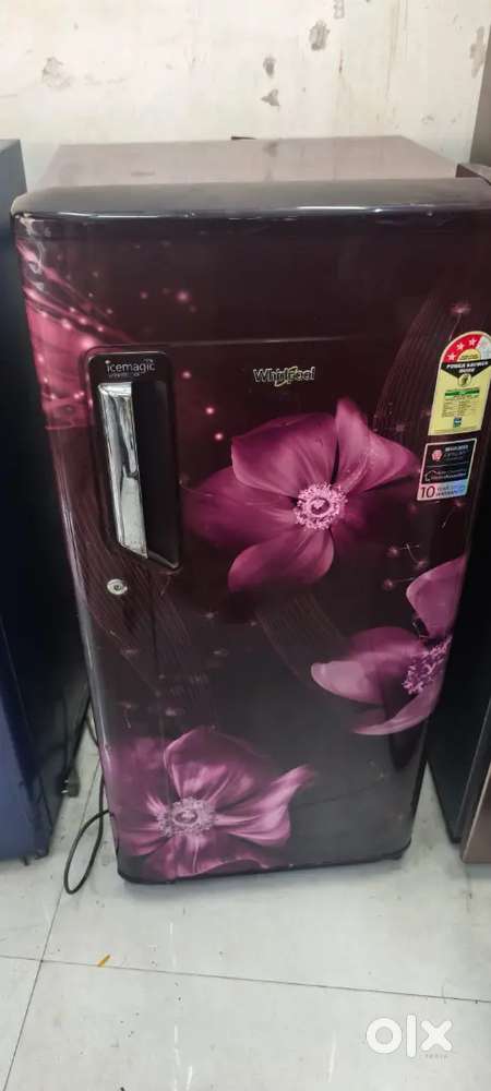 Single door fridge with warranty and good condition