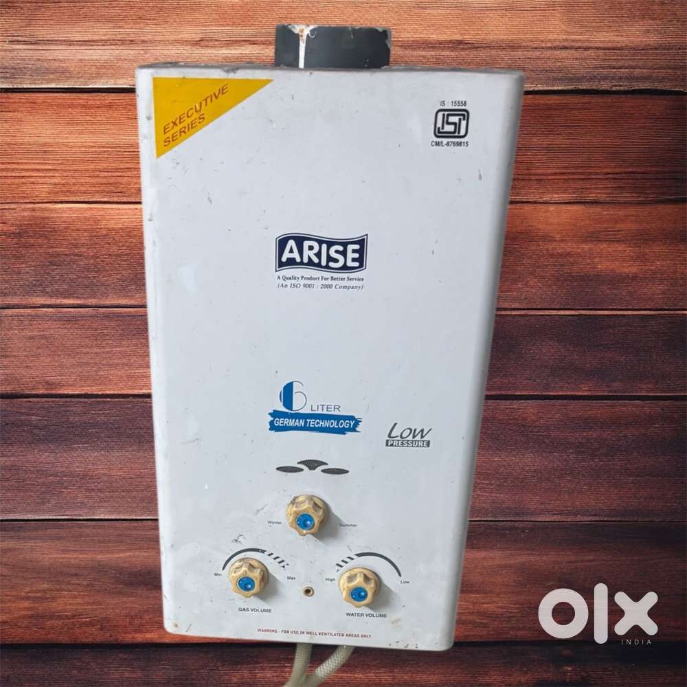 Arise premium gas gyser available