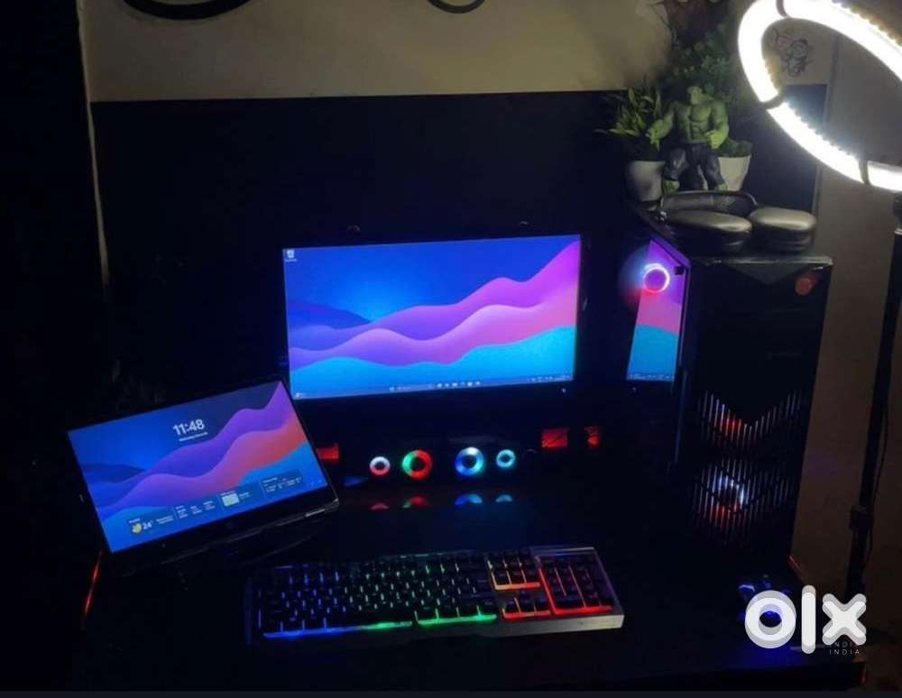 Gaming Pc Computer With moniter
