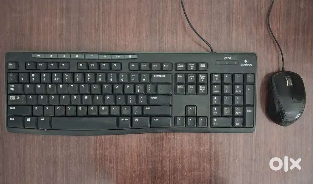 Logitech keyboard mouse - wired