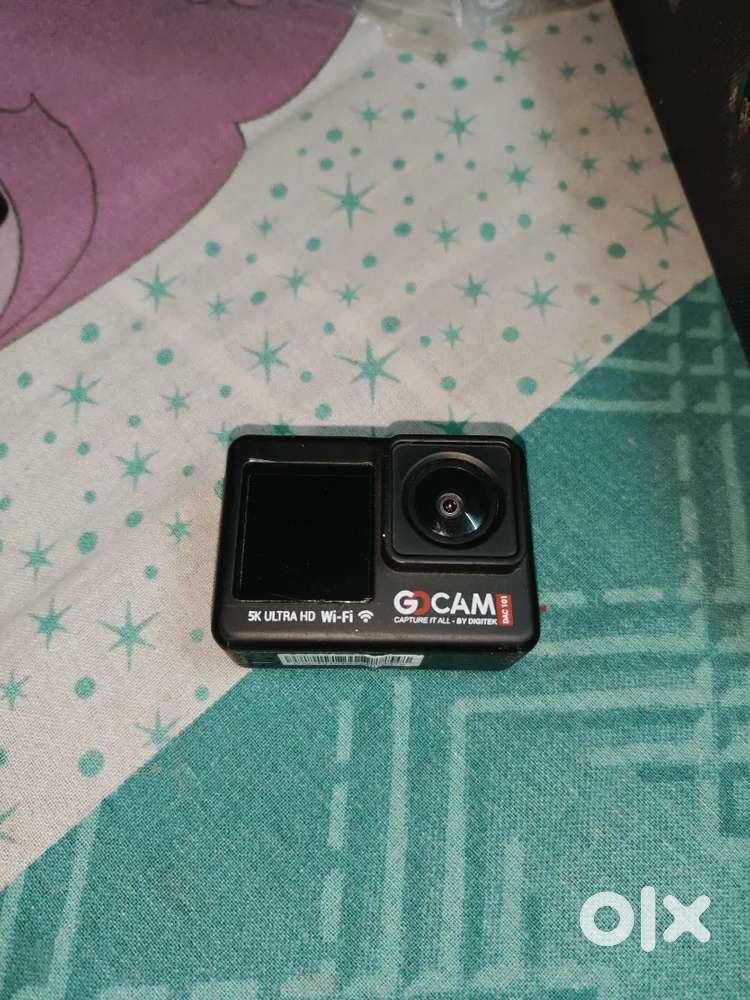 DigitekGoCAM 5K 30FPS 48MP UltraHD Sports Action CameraDualToucH
