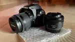 CANON 200 D Mark ii with 18-55mm & 50mm lens - EXCELLENT CONDITION