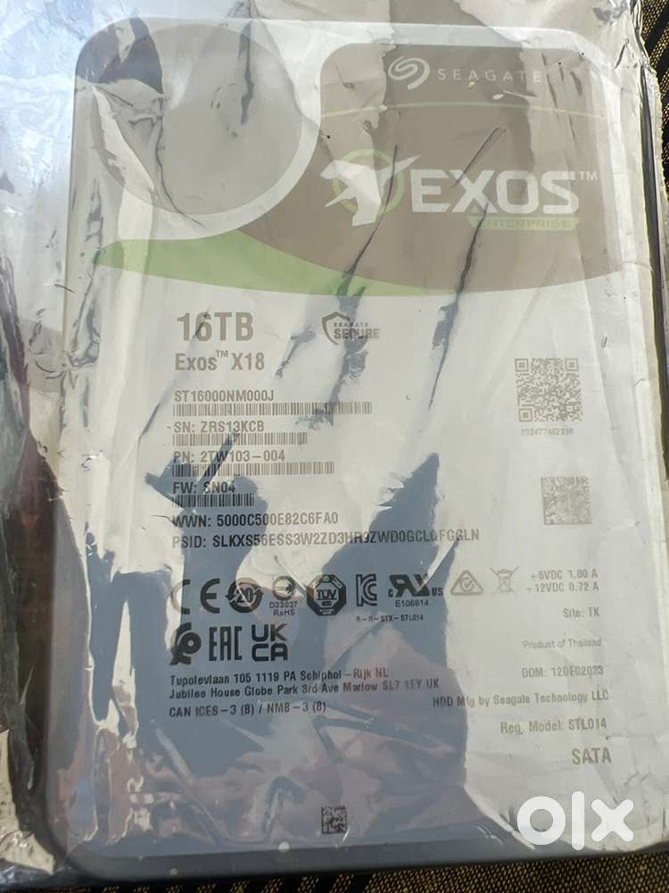 16 TB Segate HDD-New