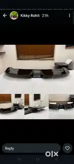 Innova hycross spoiler abs plastic piano black
