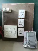 Switch Board with Power Plug