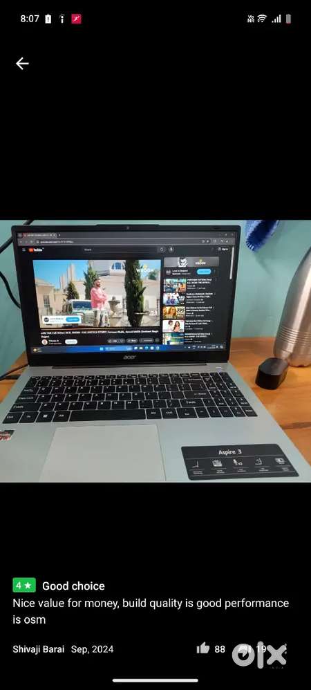 Ryazen5 Radeon laptop new condition
