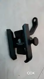 Mirror mount phone holder