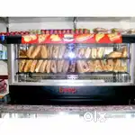 Petis samosa pizza oven hot case Bhathi counter fryer display fridger