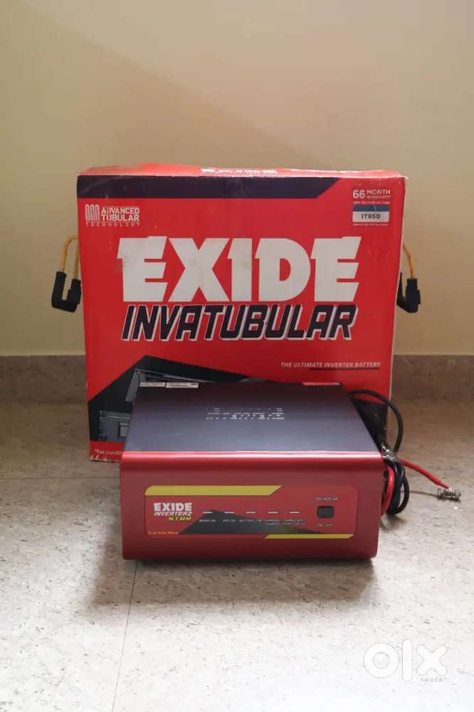 Exide Inverter and Battery