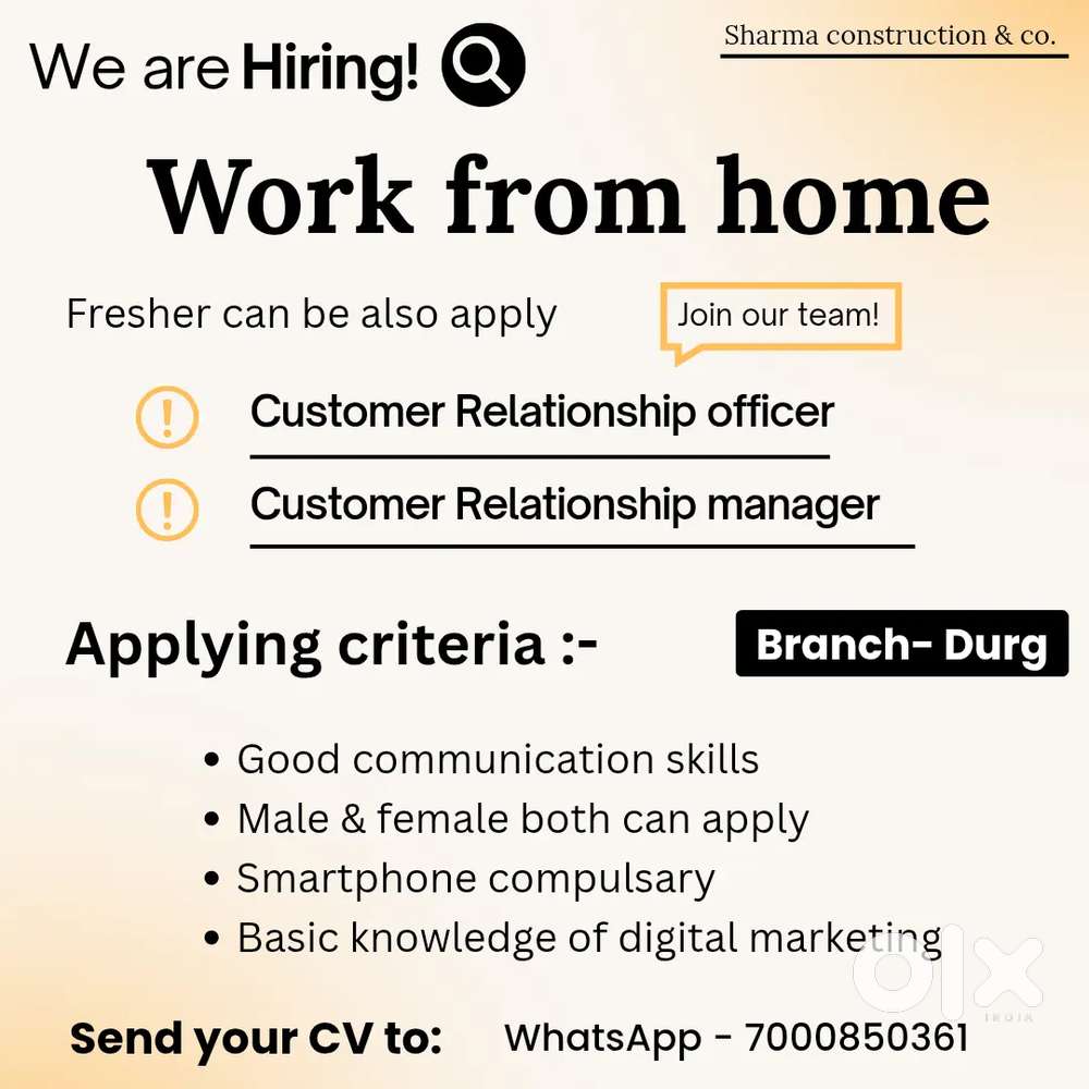 Online sale marketing work ( work from home )