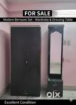 Cupboard and Dressing table