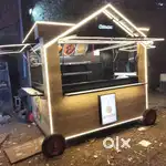 Brand new food counter cart stall manufacturer at ddn and Haridwa