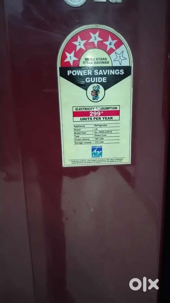 LG Fridge 180 Litr