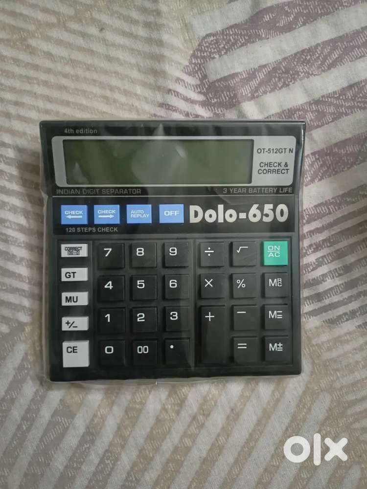 Calculator brand new DOLO 650
