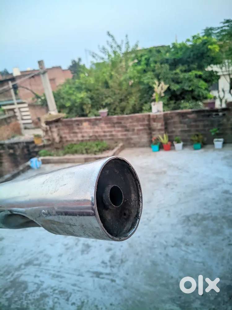 Splendor original desi silencher