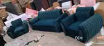 Dark green sofa