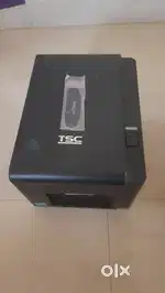 Barcode label printers and cash box