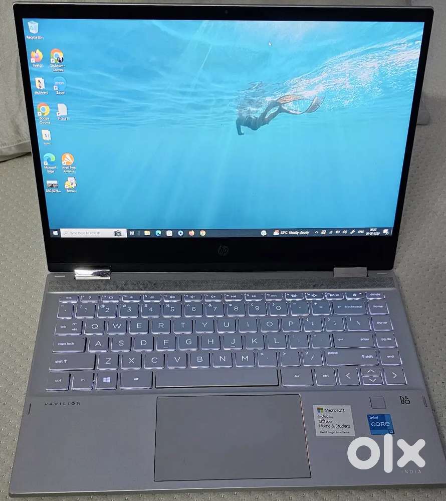 Unused HP Pavilion x360 Convertible 14DW TouchScreen i3 11th gen SSD