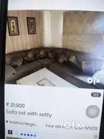 9 seater sofa withour table