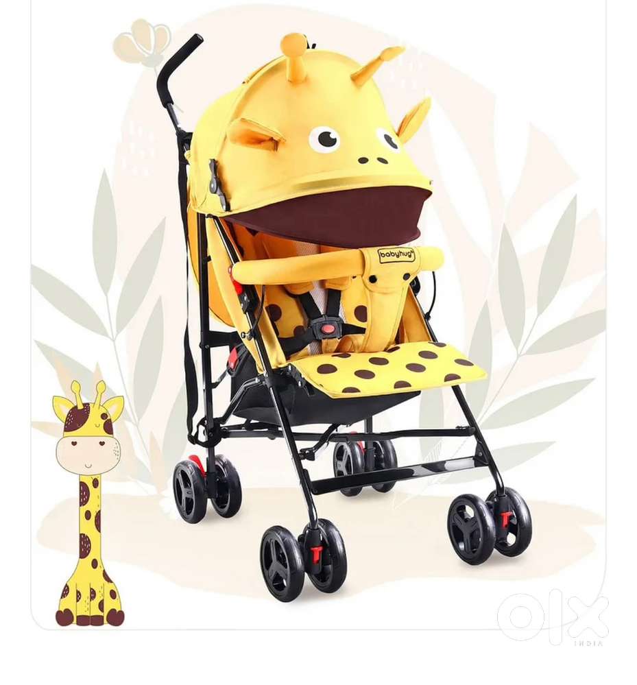 Babyhug lil giffee baby stroller -yellow