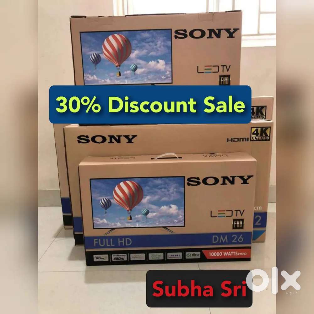 அட்டகாசமான ஆஃபர் ALL SIZES SONY LED TV LOWEST PRICE COD AVAILABLE