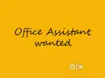 Wanted female office assistant for event management company